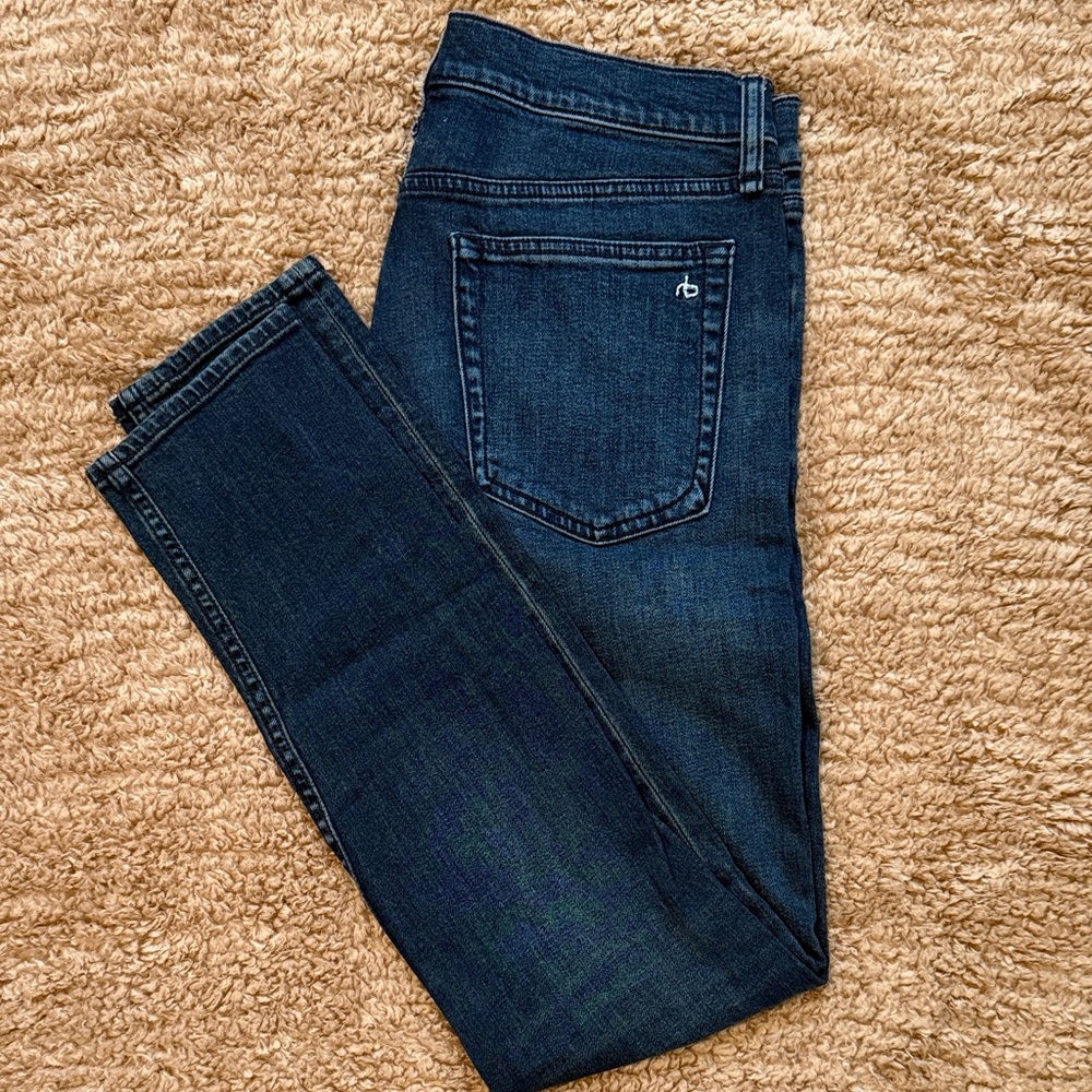 rag & bone Dark Indigo Men’s Skinny Jeans